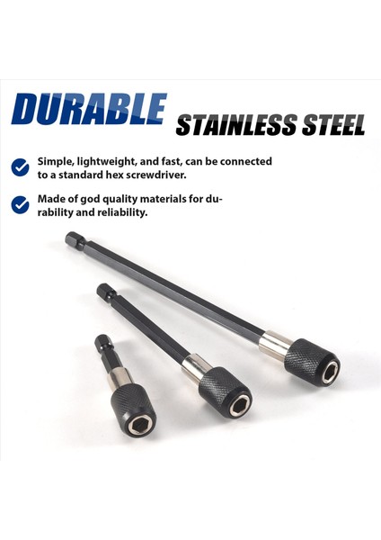 Esnek Matkap Uzantısı Hex Shank Matkap Somun Sürücü Bit Seti Bükülebilir Matkap Bit Evrensel Soket Adaptör Seti (Yurt Dışından) fırsatları