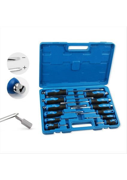 Bıçakları Değiştirmek ve Çarpma Partilerini Değiştirmek Için 12 Parçalı Delikli Yuvalı Tornavida Manyetik Perküsyon Tornavida Aracı (Yurt Dışından) fiyatları