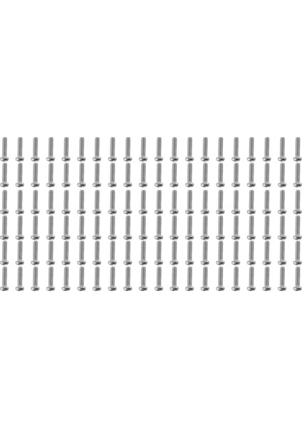 M2 x 8mm 304 Paslanmaz Çelik Phillips Pan Kafa Vidaları Cıvata 120 Pcs (Yurt Dışından)