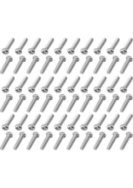 M2 x 8mm 304 Paslanmaz Çelik Phillips Pan Kafa Vidaları Cıvata 120 Pcs (Yurt Dışından) fiyatları