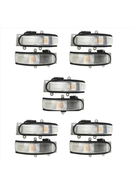 10PCS Dikiz Aynası Dönüş Sinyali Toyota Camry Için Işık Lambası 2006-2011 Vios 2008-2012 Corolla 2008 2009 81730-06060 (Yurt Dışından)