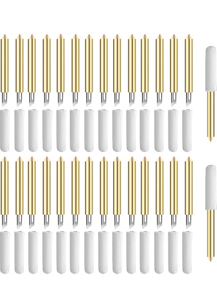 50 Pcs Crıcut Maker Için Premıum Fıne Poınt Blades 3/maker/keşfet 3/air 2/air/one/venture Yedek Bıçağı Keşfet (Yurt Dışından)