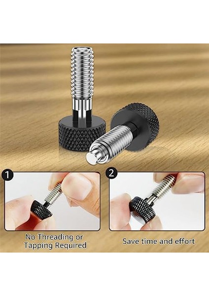 Hızlı Serbest Bırakma Pimleri Kiti Tutuklu Kalıplı Paslanmaz Çelik Kilit M6 Hızlı Serbest Bırakma Pimleri Rolling Toolbox (2 Set) (Yurt Dışından) fırsatları