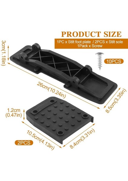 Stilt Tatlar Yedek Kitler Tutuk Tabanları Alçıpan Için Aligar Anti-Kayma Pedleri Kaymaz Çıtır Çıtır Tabakalar Vidalı Ayak Pedleri (Yurt Dışından) fiyatları