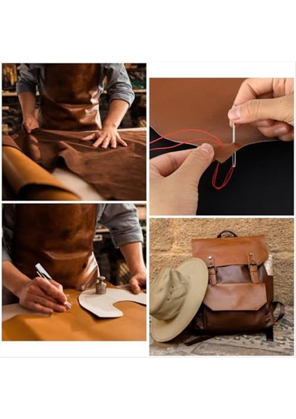 14 Adet 4mm 1/2/4/6 Prongleater Punce ve Büyük Göz Diğer Iyile Ile Deri Çalışma Araçları Yeni Başlayanlar Için El Aletleri (Yurt Dışından) fırsatları