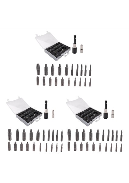 Hasarlı Vida Çıkarıcı Seti 66 Pc Soyulmuş Vida Çıkarıcı Kiti Bit ve Soket Adaptörü ile Hss Kırık Vida Sökücü Seti (Yurt Dışından)