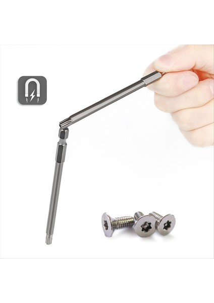 16PCS Hex Tornavida Tornavida Seti Vida Altı Yıldız Tornavida S2 Çelik 1/4 Tornavida Ucu (Yurt Dışından) modelleri