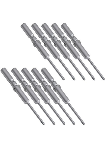 10PCS/LOT 801 Elektrikli Tornavida Biti 60MM Uzunluğunda Yuvarlak Şaft Phillips Çapraz Vidalı Tiyatro Bitleri Seti (Yurt Dışından)