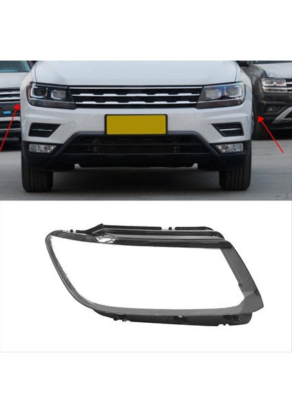 Vw Tiguan L 2017-2018 Sağ Taraflı Araba Far Kapağı Şeffaf Abajur Mercek Lens Araba Far Gölgesi (Yurt Dışından) modelleri