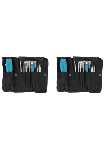 Penggong Tornavida Setleri 20PCS Cr-V Manyetik Oluklu Phillips Yıldız Ev Aletleri Onarımı Çok Fonksiyonlu El Alet Setleri (Yurt Dışından)