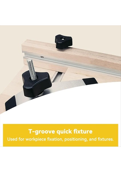 5 Set T Cıvatası Knob Kiti T Vidalı ve Plastik Düğme Somun - Ahşap Işleme Aracı Jig Vidalı Armatürü 1/4in ve T -Track ile Kullanın (Yurt Dışından) indirimleri