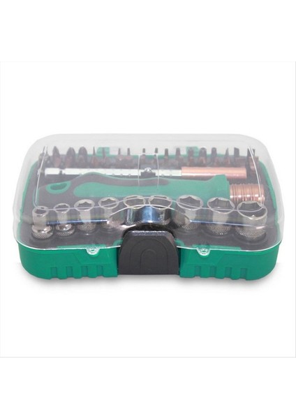 47 Arada Kombinasyon Seti Tornavida Seti Soket Tornavida Kafa Sökme Makinesi Ev Alet Seti (Yurt Dışından)