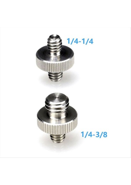 1/4 Ila 3/8 Vidalar Adaptör Dönüştürücü Spigot Vida Montajı Kamera Tripod Monopod Ballhead Flash Işık Standı (Yurt Dışından) indirimleri