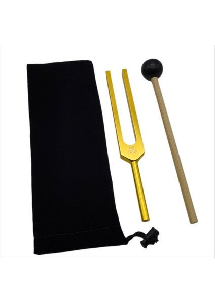 Alüminyum Alaşım Ayarlama Çatal Seti Ses Terapisi Enstrümanı Müzik Aleti Aksesuarları Iş Stresini Hafifletir MI528Hz (Yurt Dışından)