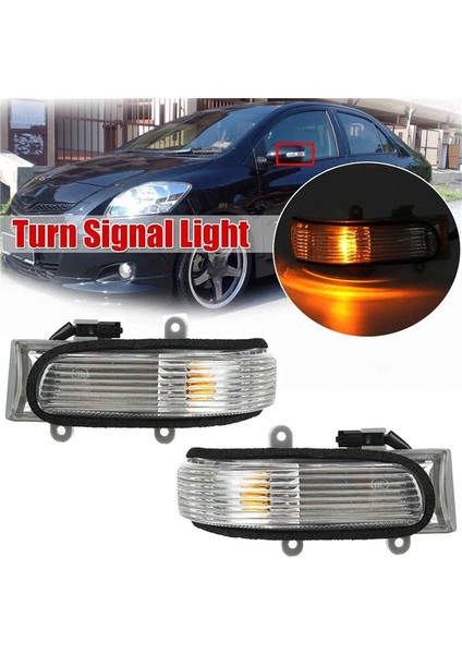 4pcs Dikizle Ayna Turn Sinyal Toyota Için Işık Lambası Camry 2006-2011 Vios 2008-2012 Corolla 2008 2009 81730-06060 (Yurt Dışından)