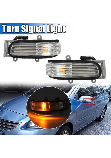 4pcs Dikizle Ayna Turn Sinyal Toyota Için Işık Lambası Camry 2006-2011 Vios 2008-2012 Corolla 2008 2009 81730-06060 (Yurt Dışından) fiyatları
