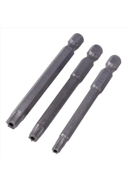 55PCS 75MM Manyetik S2 Çelik Tornavida Bitleri Hex Torx Kafası T6/T7/T8/T9/T10/T15/T20/T25/T27/T30/T40 (Yurt Dışından) fiyatları