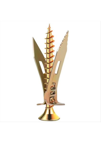 100PCS Yükseltilmiş Kendinden Driling Duvar Ankraj Vidaları Premium Alçıpan Ankrajı ve Kolay Uygulama Için Vida Seti (Yurt Dışından)