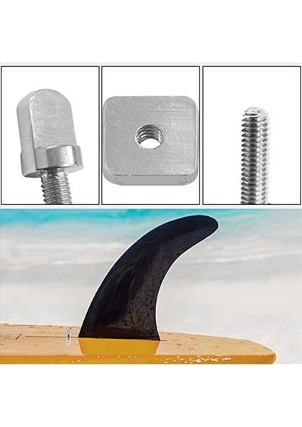 Sup Finnswrew Fin Vidalı Kutu Sörf Tahtası Için Sup Aksesuarları Sörf Tahtası Kürek Tahtası Longboard Surf Dış Mekan Paket 60 (Yurt Dışından) modelleri