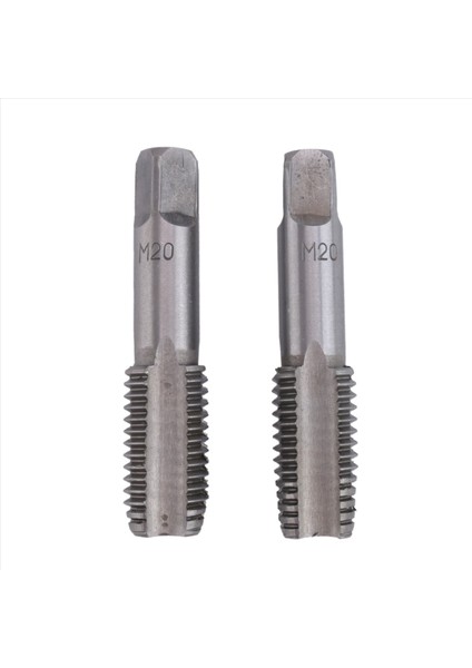 2 Çift Yatak Çelik Kendine Dokunan Matkap Bitleri El Aleti Iplik Metrik Muslukları M20X2 5mm (Yurt Dışından) fiyatları