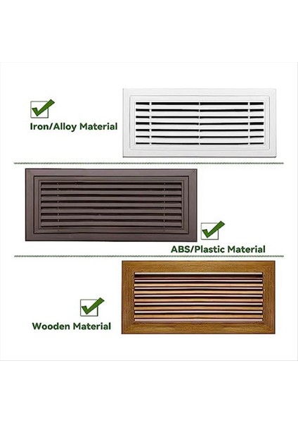 Manyetik Havalandırma Kapağı Rv Ev Kat Tavan Duvar Zemin Havası Isıtma Havalandırma Kapakları Için Uyumlu Havalandırma Deliklerinizi Serbest Tutun (Yurt Dışından) indirimleri