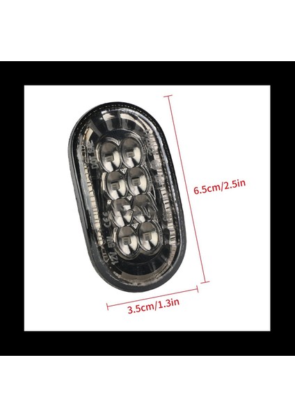 4x Araba LED Turn Sinyal Işıkları Lambalar Suzuki Jimny JB64 JB74 JB64W Sıerra JB74W JB23W 2018-2020 (Yurt Dışından)