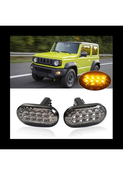 4x Araba LED Turn Sinyal Işıkları Lambalar Suzuki Jimny JB64 JB74 JB64W Sıerra JB74W JB23W 2018-2020 (Yurt Dışından) modelleri