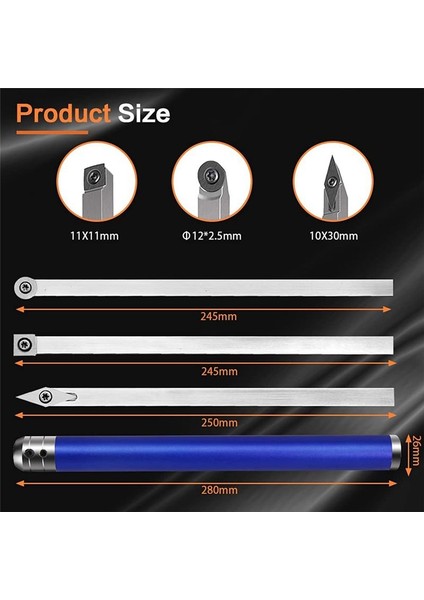 Karbür Uçlu Ahşap Dönüş Araçları Set Son Torna Kaba Sonlandırıcı Kuğu Boyun Oyuk Araçları ve Değiştirilebilir Kulp (Yurt Dışından) modelleri