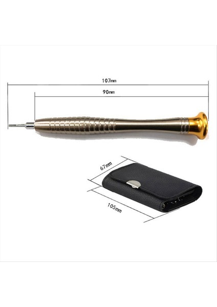 Pentagonal Çok Amaçlı Cep Telefonu Hassas Izleme Gözlükleri ile 25-1 Arada Deri Kasa Alüminyum Tornavida Seti (Yurt Dışından) modelleri