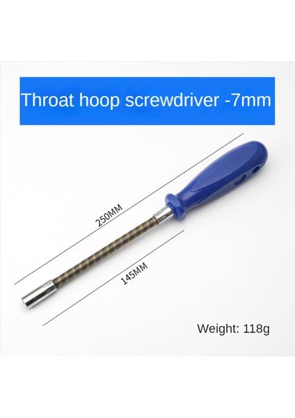 2x 7mm Esnek Alçakgönüllü Tornavida 90 Derece Bükülebilir Usur Altyap Soket Hortum Kelepçe Vidalı Tip El Aletleri Araba Için (Yurt Dışından) fırsatları