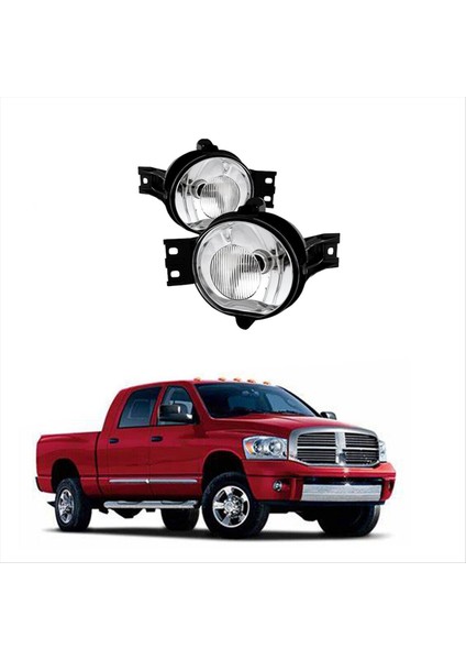 1paır Ön Tampon Sis Dodge Ram Için Halojen Lamba 1500/2500/3500 2002-2008 Durango 55077474AE 55077475AC CH2592121 (Yurt Dışından) modelleri