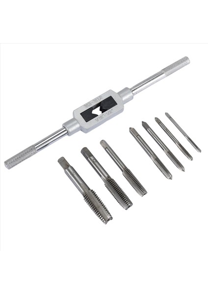 8&#39 I 1 Arada 1 Musluk Seti Iş Parçacığı Metrik Makine El Vidası Fiş Muslukları Ayar (Yurt Dışından) modelleri