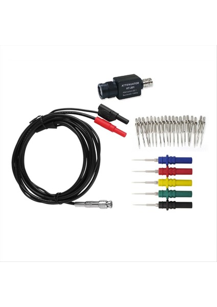 Osiloskop Aksesuarları Seti HT30A Otomatik Test Liderleri HT307 Akupunktur Prob Seti HT201 20 1 Atenuatorand (Yurt Dışından)