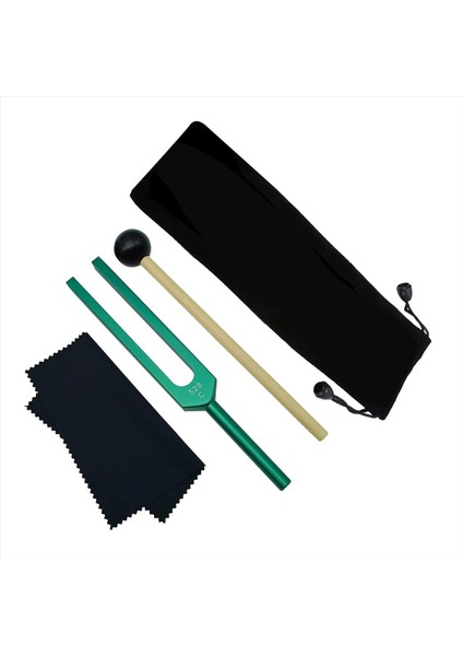 Tuning Fork 528 Hz Çakra Ses Terapisi Vücut Zihin ve Ruhu Uyum Yeşil Iyileştirmek Için Çatallar Tuning Çatalları (Yurt Dışından)