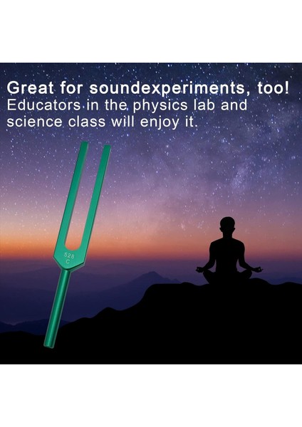 Tuning Fork 528 Hz Çakra Ses Terapisi Vücut Zihin ve Ruhu Uyum Yeşil Iyileştirmek Için Çatallar Tuning Çatalları (Yurt Dışından) fiyatları