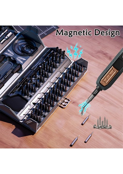 180&#39 De 1 Manuel Hassas Tornavida Seti Profesyonel Bilgisayar Tornavida Kiti Matkap Bitli Takım Onarım Kutusu (Yurt Dışından) fırsatları