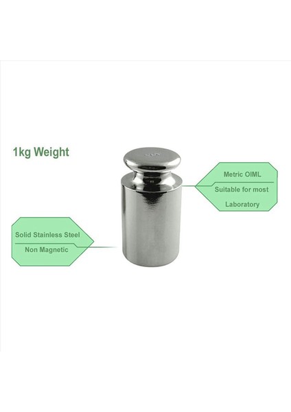 Aws Dijital Ölçeği Karbon Çelik Krom Kaplama 1000G (1kg Wgt) Için 4x Kalibrasyon Ağırlığı (Yurt Dışından) indirimleri