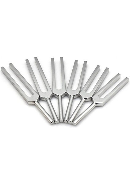 6pcs/set Tuting Fork Ses Titreşim Terapisi Çakra Çelik Müzik Kiti Şifa Ses Titreşim Terapisi (Yurt Dışından) indirimleri
