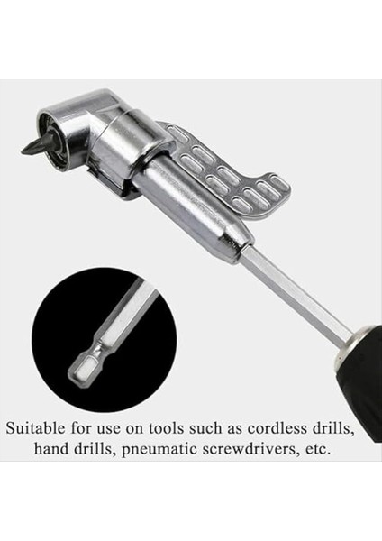 Köşe Takım Vidalı Göbek Çok Fonksiyonlu Bükülme Tornavida Bit 360 ° Döner 1/4in 3/8in 1/2in Soket Adaptör Seti (Yurt Dışından) fırsatları