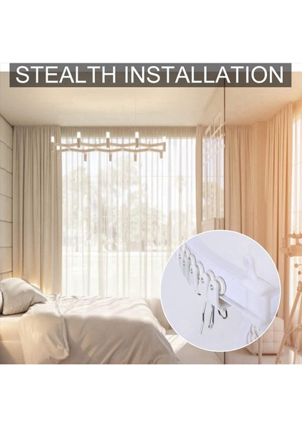 2set 5 Metre Bükülebilir Tavan Perde Rayı Esnek Tavan Perde Rayı Perde Rayı Aksesuarlar Kavisli Perde Rayı (Yurt Dışından) indirimleri