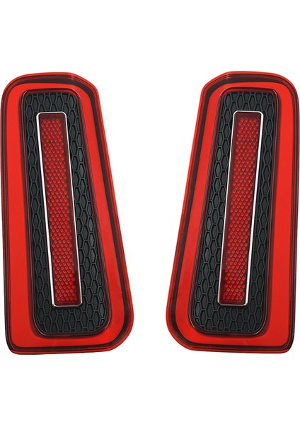 Toyota Alphard Vellfire Için 2x LED Arka Tampon Reflektör Kuyruk Freni Işığı 30 Serisi 2015-2018 Kırmızı (Yurt Dışından)