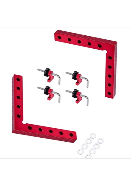 90 ° Konumlandırma Kareler Ağaç Işleme Köşesi Kelepçesi Için Sağ Açılı Kelepçeler Dolaplar Için Kelepçe Kelepçe Aracı (Yurt Dışından)