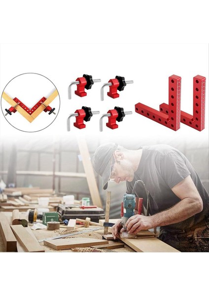 90 ° Konumlandırma Kareler Ağaç Işleme Köşesi Kelepçesi Için Sağ Açılı Kelepçeler Dolaplar Için Kelepçe Kelepçe Aracı (Yurt Dışından) modelleri