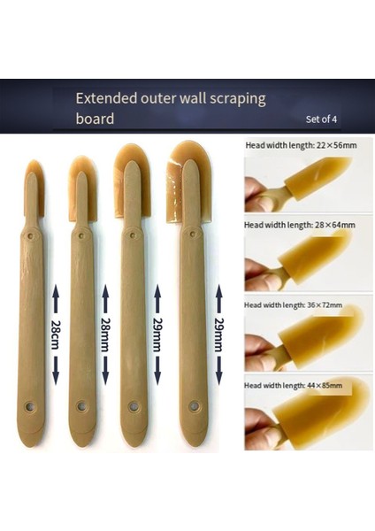 12 Adet Farklı Boyutlu Kauçuk Kalafat Aracı Kalafat Spatulas Kalafat Fayanslar Için Kalafat Bitiş Aracı Lavabo Süpürme (Yurt Dışından) fırsatları