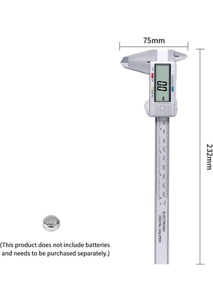 Dijital Vernier Caliper 0-150MM Vernier Calipers Mikrometre Ölçüm Araçları (Yurt Dışından) fırsatları