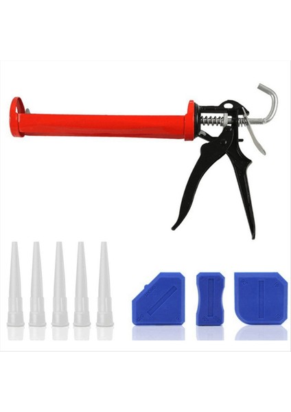 9pcs Kazanma Aracı Kiti Kazanma Nozul Cam Tutkal Kesme Sıyırıcı Mutfak ve Banyo Pencere Sinkjoint Için Uygundur (Yurt Dışından)