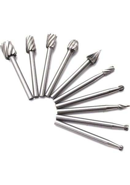 20PCS Hss Tungsten Karbür Rotary Kesme Çapak Set Öğütücü Bit 1/8 Inç (3mm) Shank Ahşap Oyma Araçları (Yurt Dışından) fiyatları