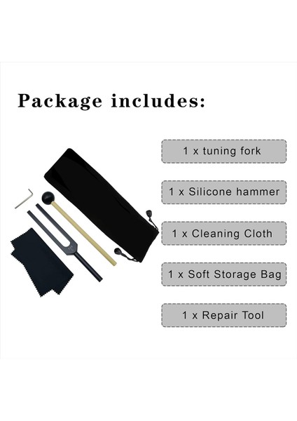 Tuning Fork 528 Hz Çakra Ses Terapisi Vücut Zihin ve Ruhu Uyum Siyah Iyileştirmek Için Tuning Forks (Yurt Dışından) fırsatları