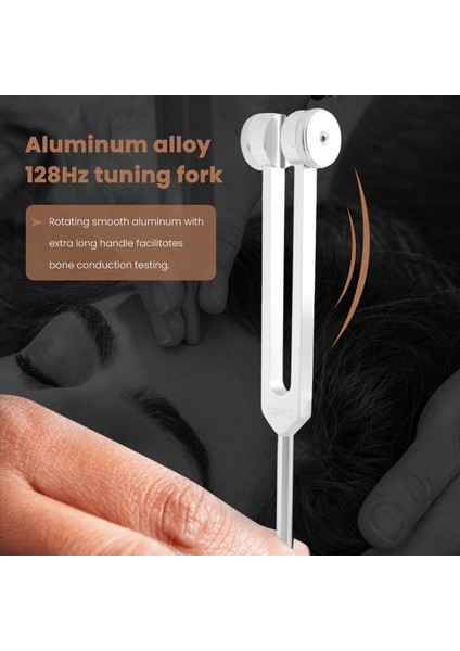 Alüminyum Alaşım 128Hz Tuning Fork Kulak Toplama Leri ve Lüks Işçilik Için Kullanılabilir (Yurt Dışından) indirimleri