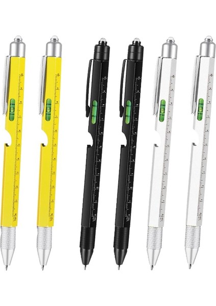 9 Baba Için 1 Multoolo Pen - LED Işık Stylus Tornavida Açıcı Cetvel Erkek Arkadaş Için Seviye Ler 6 Pcs (Yurt Dışından)